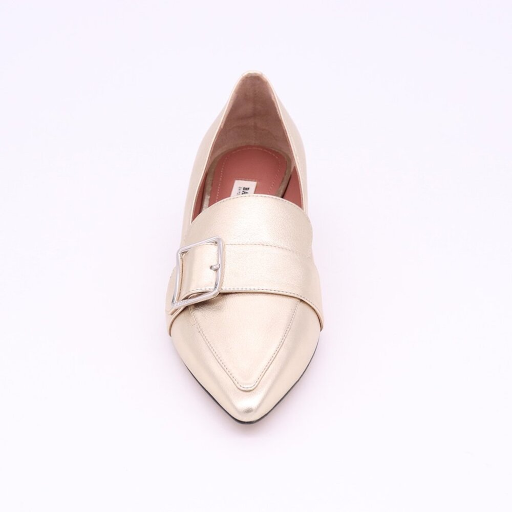 NWT - Bally Harumi Block Heel - Champagne👠 - Picture 2 of 12